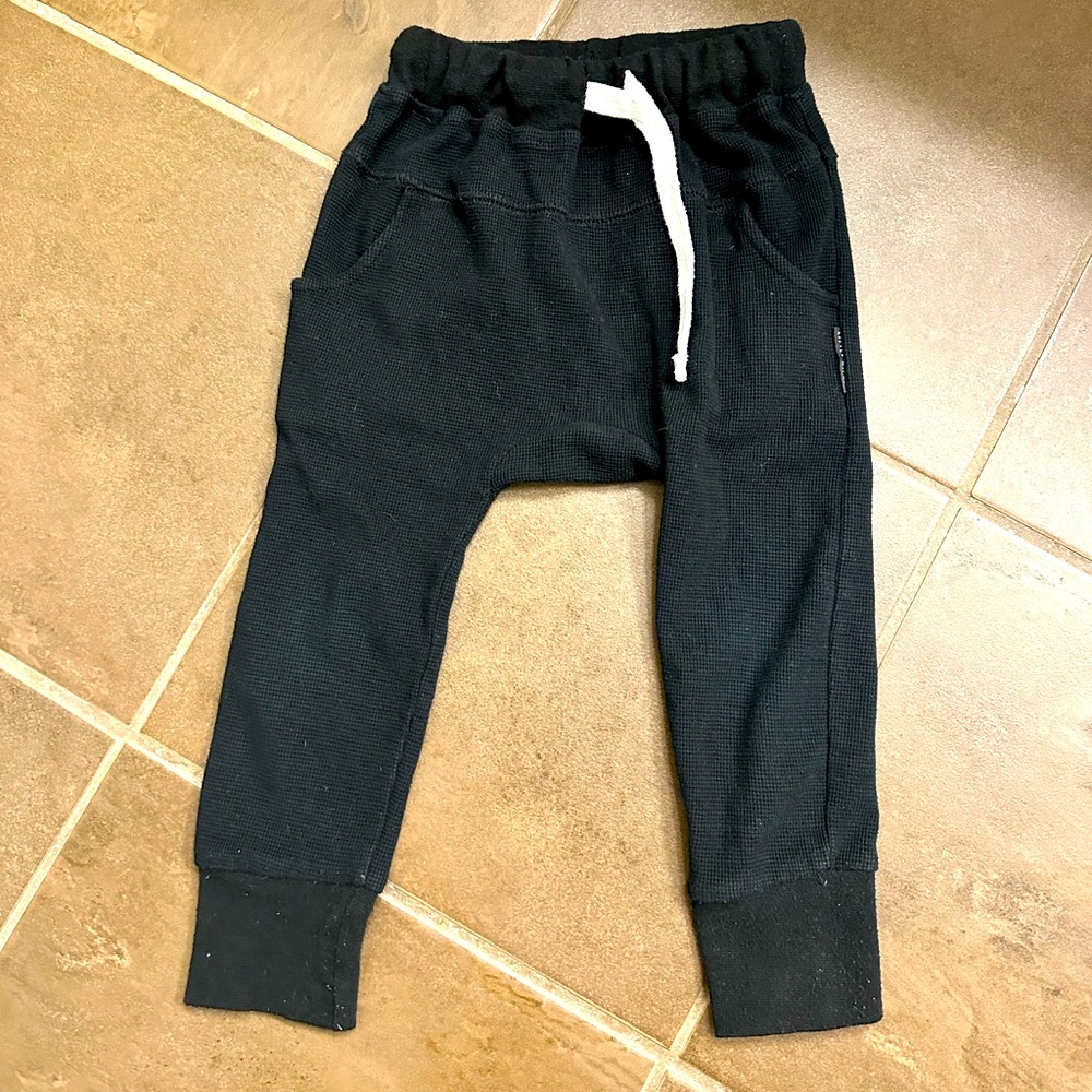 Little Bipsy Waffle Joggers 3-4T